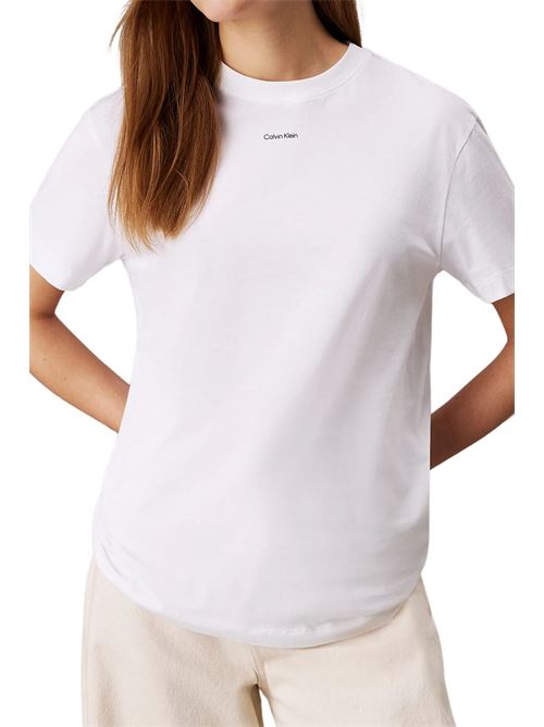 T-shirt regular bianca Calvin Klein | K20K207519YAF